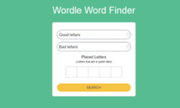 Wordle Word Finder
